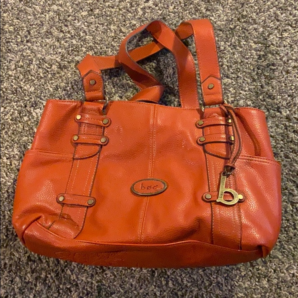 Burnt orange purse